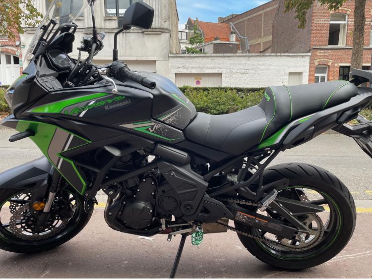 KAWASAKI VERSYS 650 BRIDEEA2/SELLECONFORT/GARANTIE2029